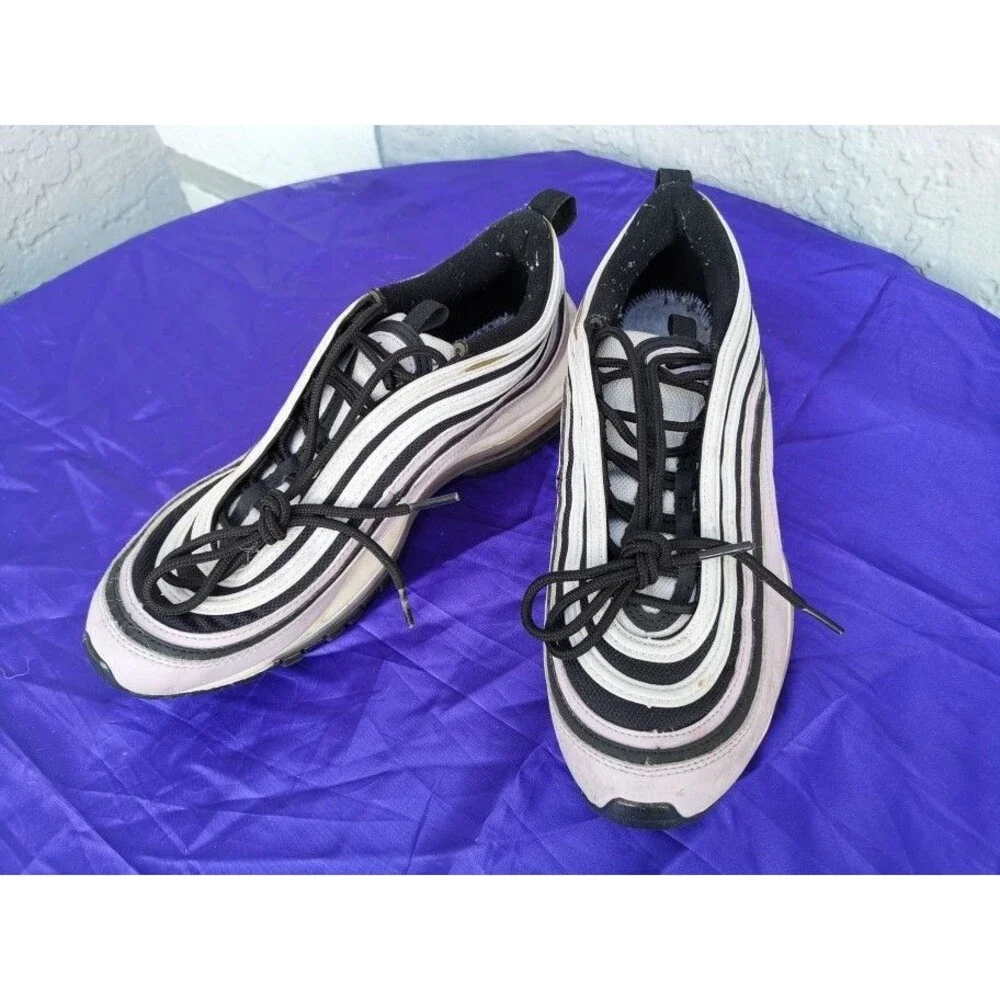 Pre owned Youth Nike Air Max 97 Iced Lilac Style 921522-500 US Size 6.5Y